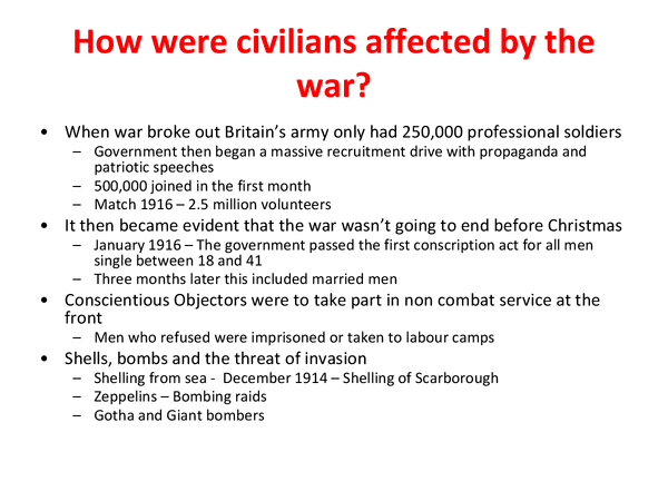 British Depth Study OCR GCSE Revision Presentation in GCSE History
