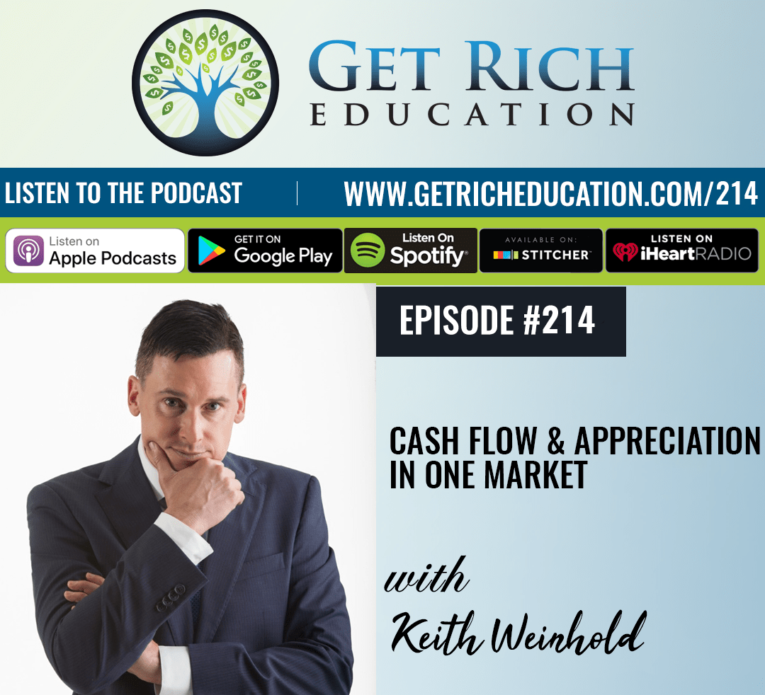 214 Cash Flow & Appreciation In One Market Get Rich Education
