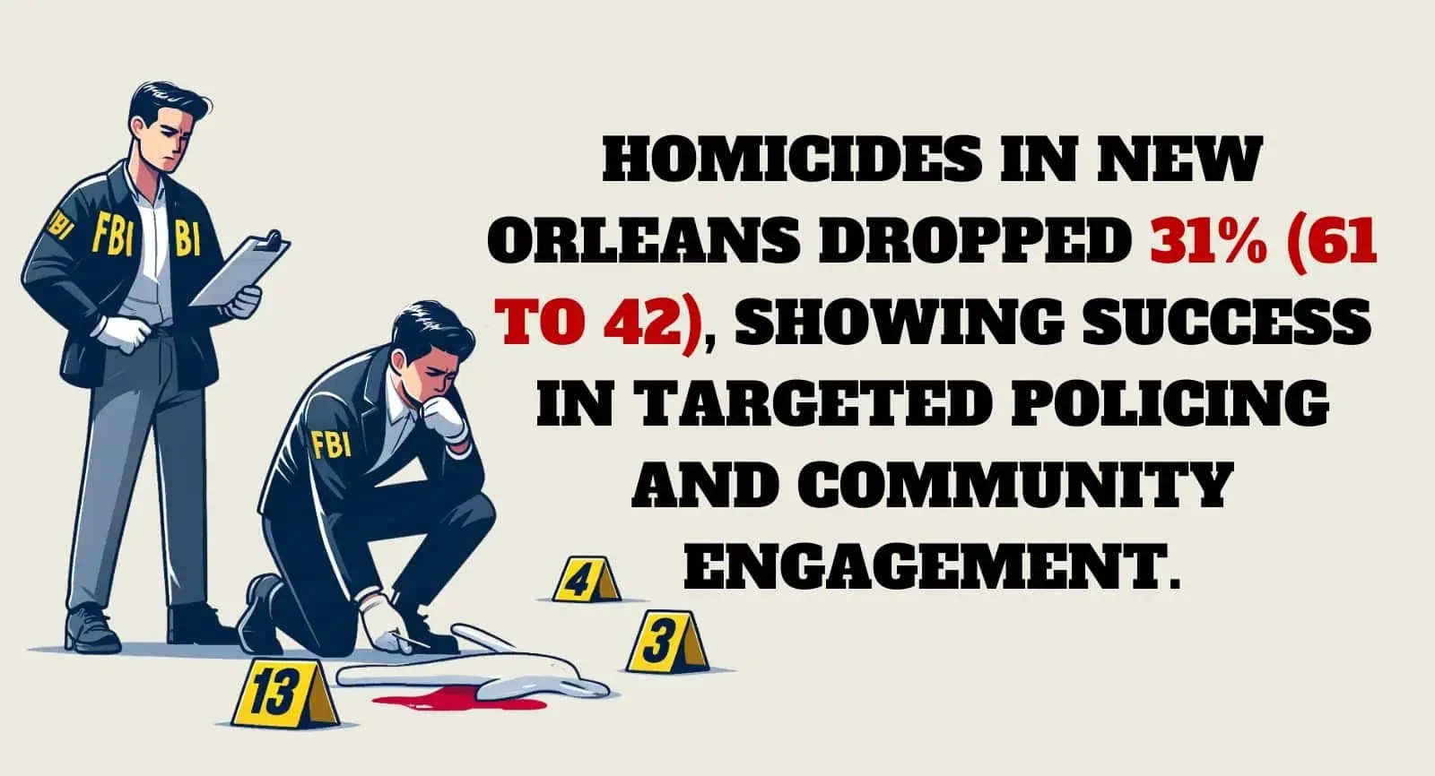 20 Most Alarming New Orleans Crime Rate & Data for 2024