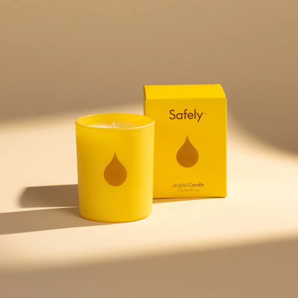 Natural Rise Candle Soy Wax Blend Scented Safely