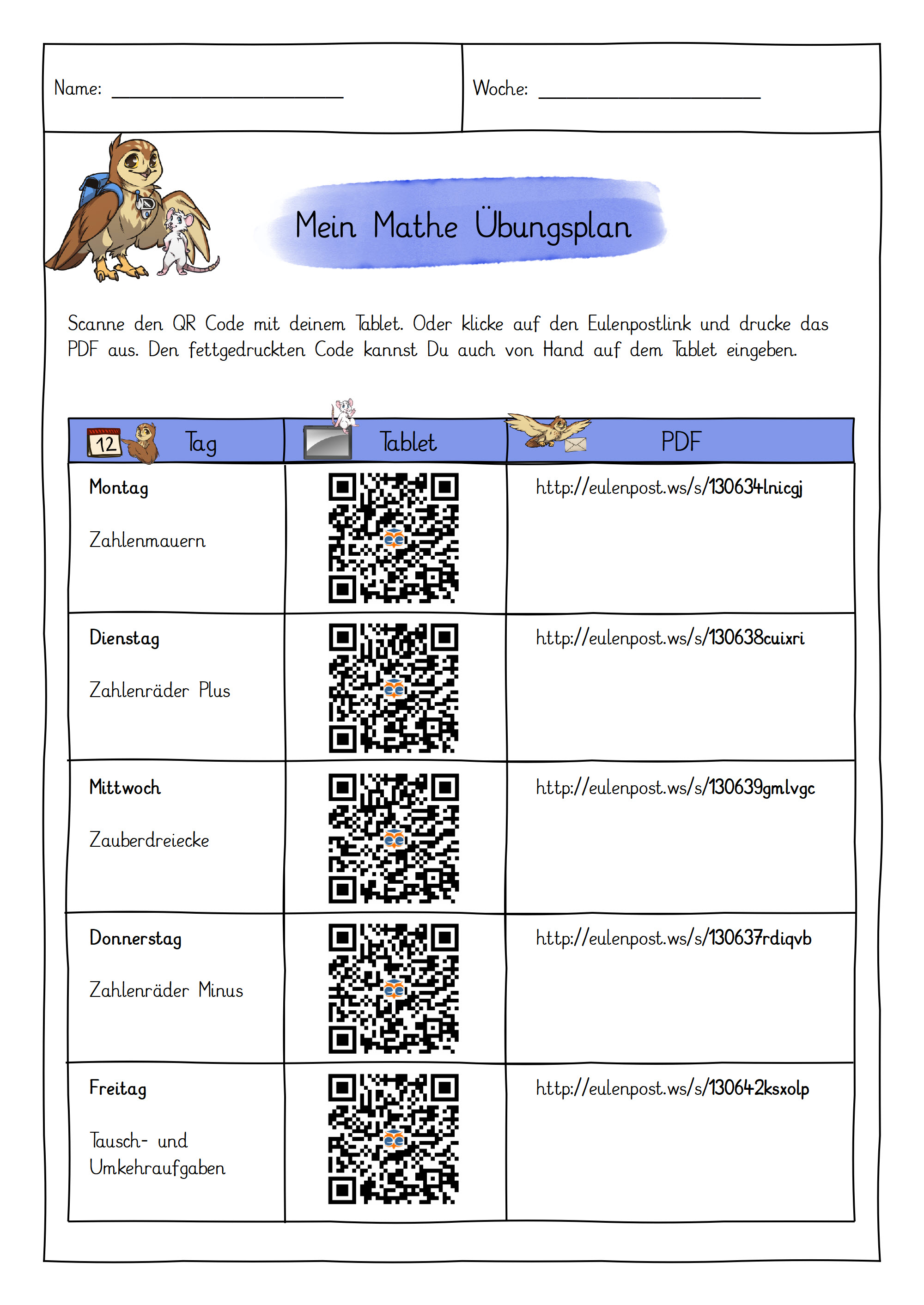 Worksheet GO!