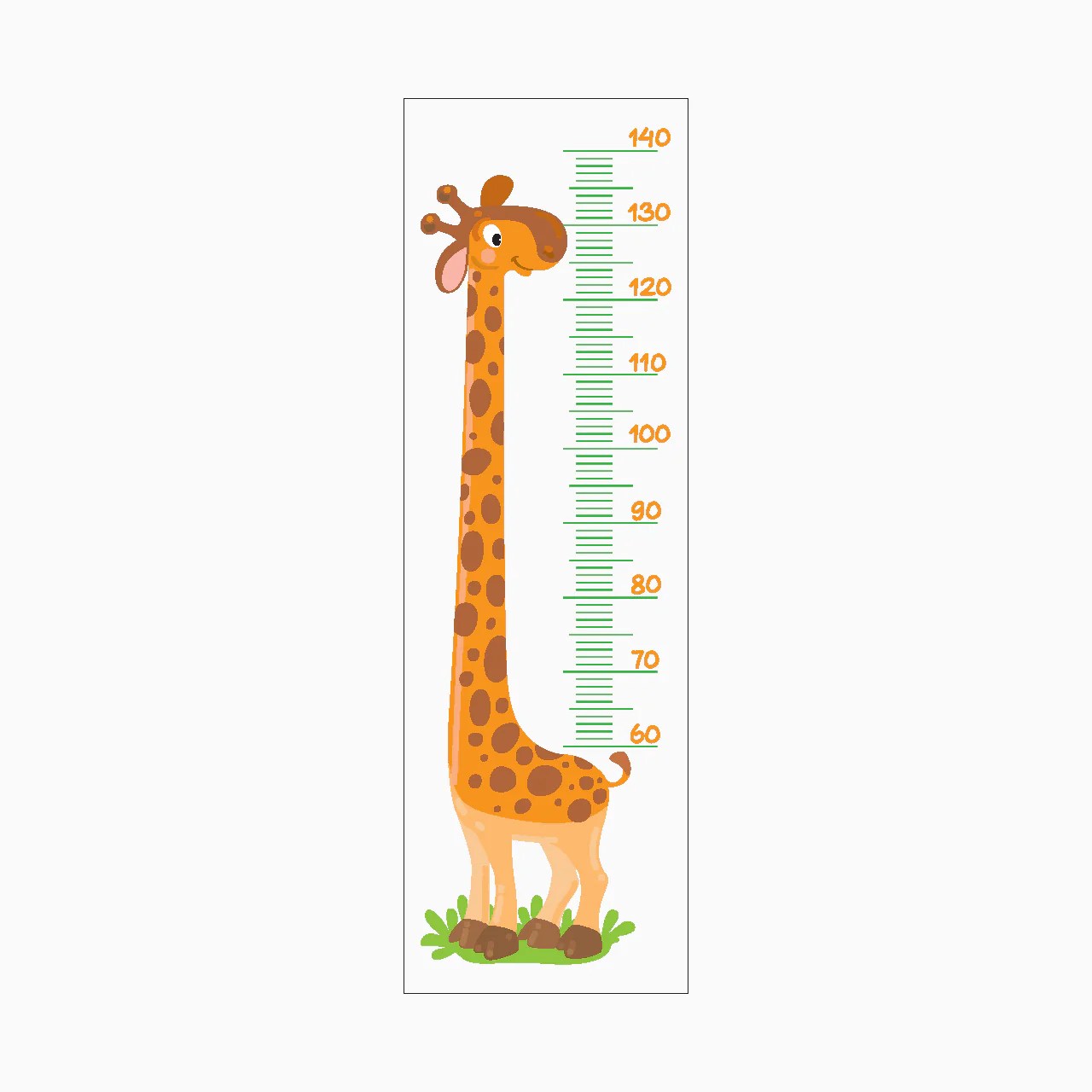 Giraffe Height Chart Get signs
