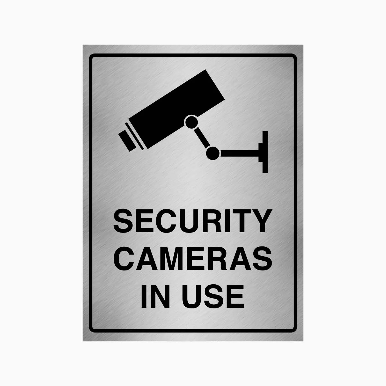 Security Cameras in Use Sign - Surveillance Signs Australia | GET SIGN