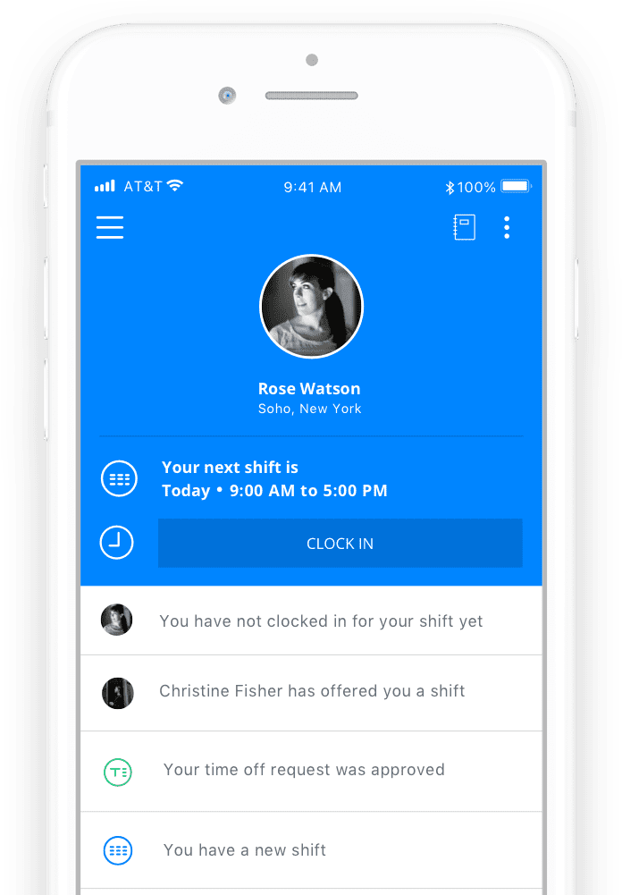Sling app on mobile device Sling