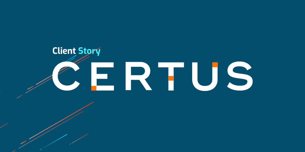 Certus Evolving to the Top Client Story with Slingshot