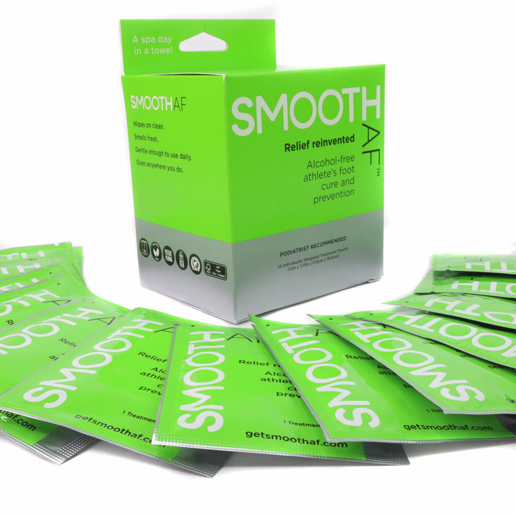 Smooth AF Medicated Athlete’s Foot Wipes SmoothAF® AlcoholFree