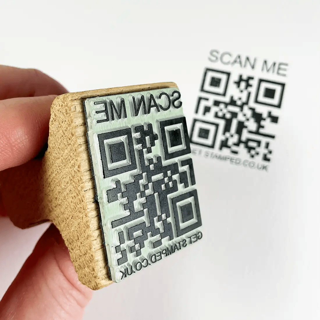QR Code Stamp Get Stamped