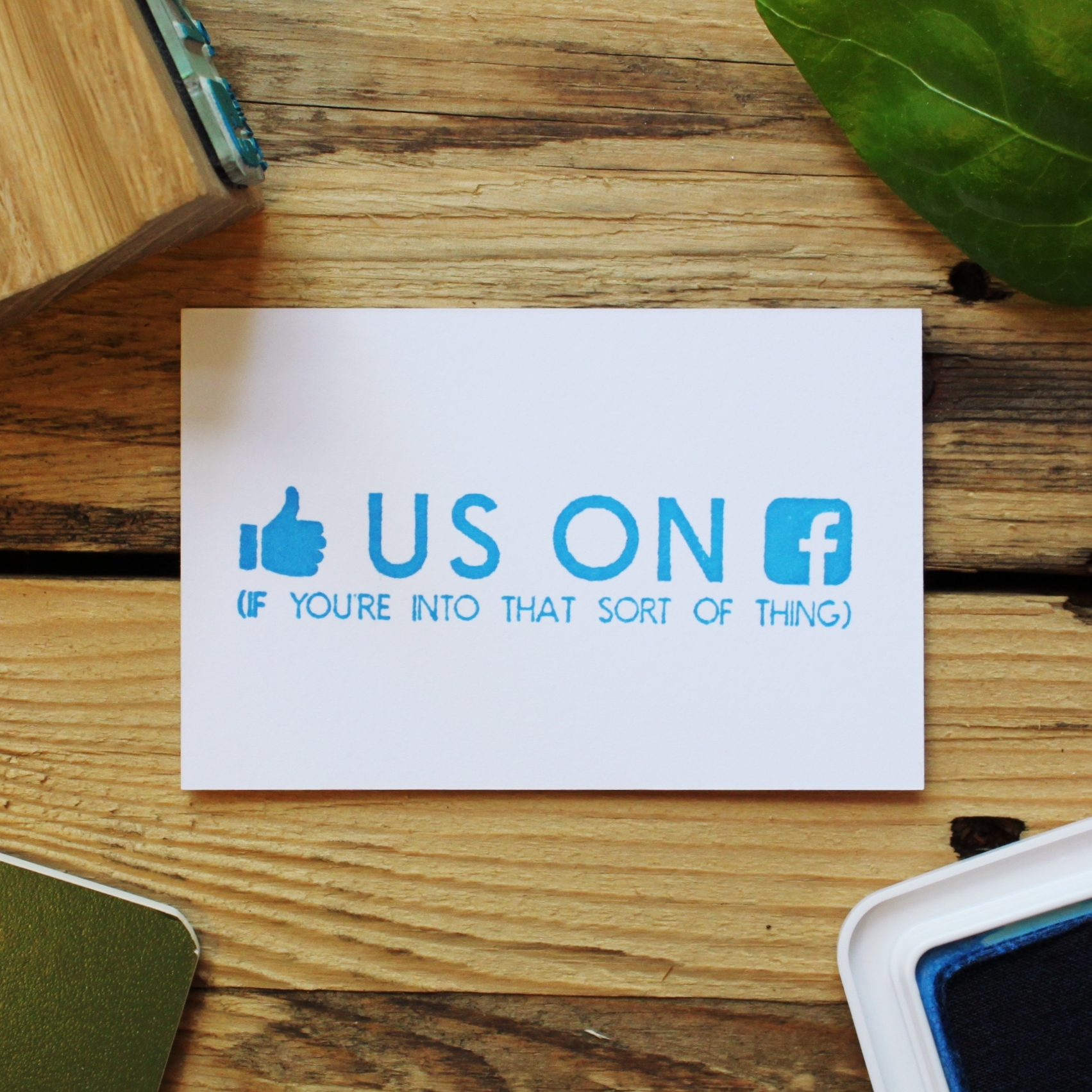 Like us on Facebook Stamp Get Stamped