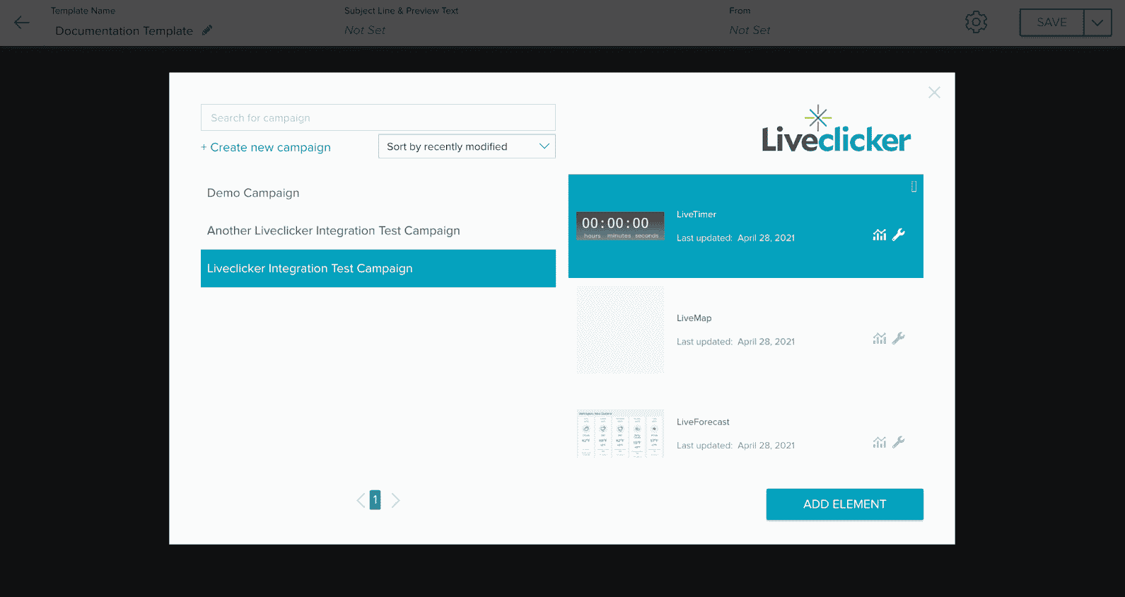 Realtime personalization powered by Liveclicker Sailthru Documentation
