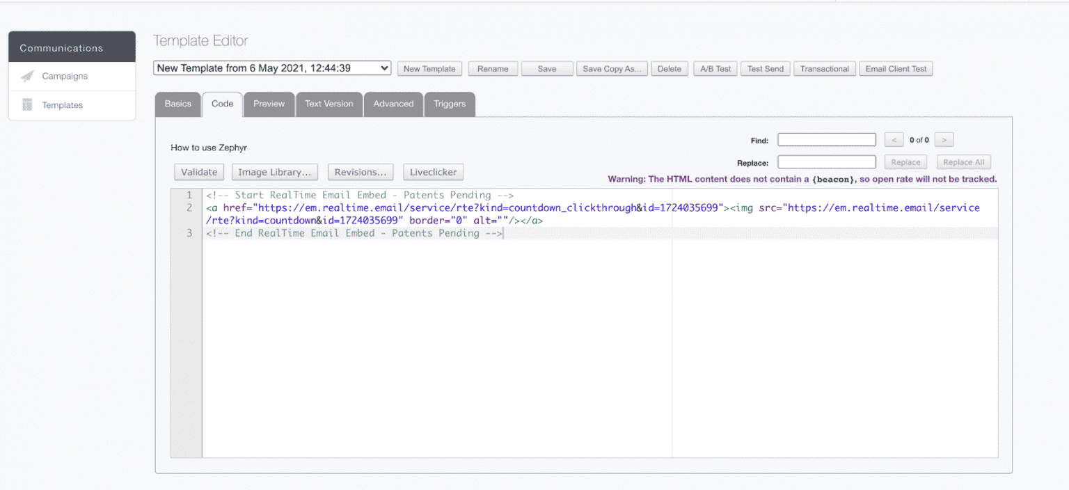 Realtime personalization powered by Liveclicker Sailthru Documentation