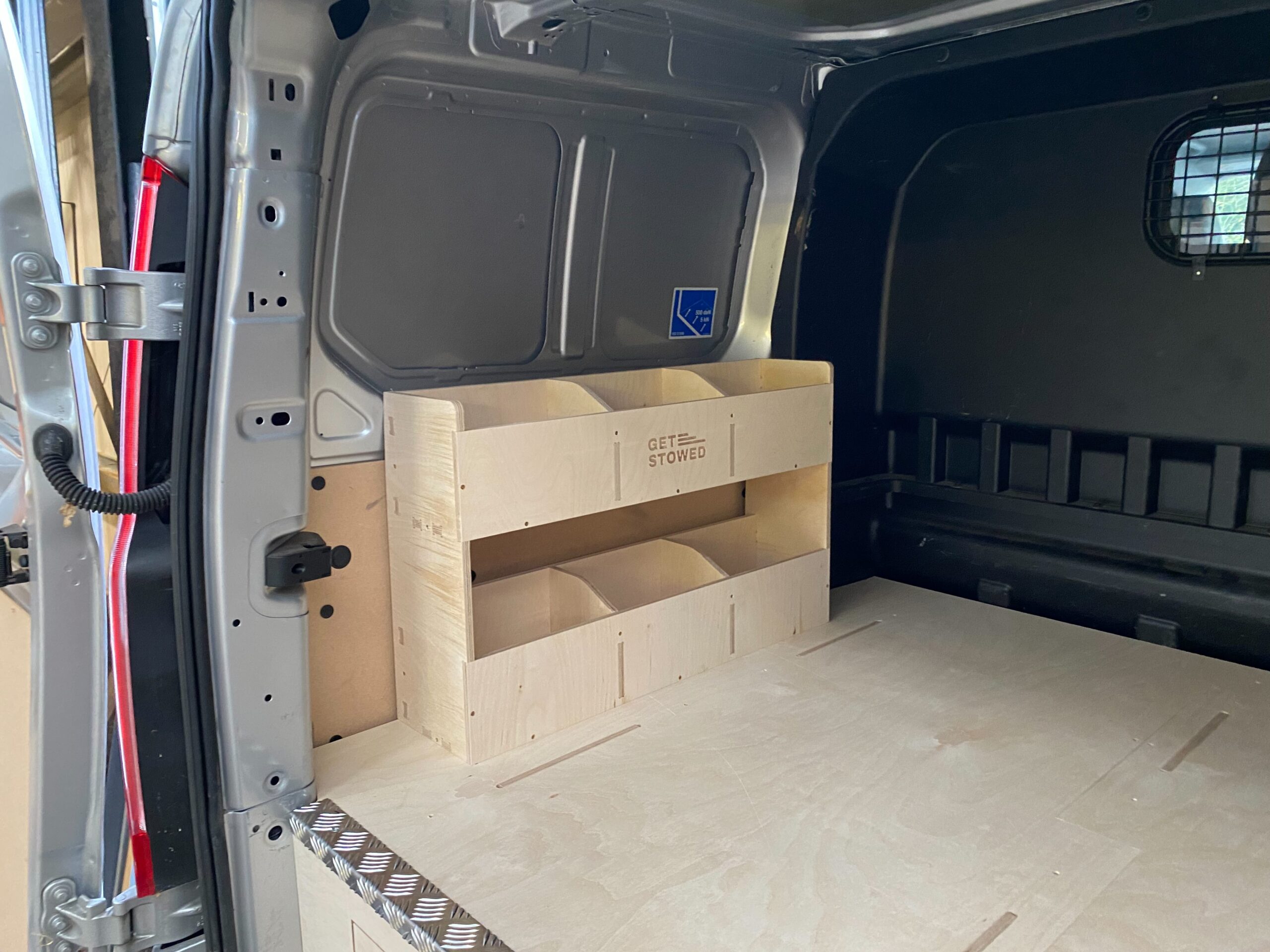 Ford Transit Custom Two Tier Shelving Get Stowed