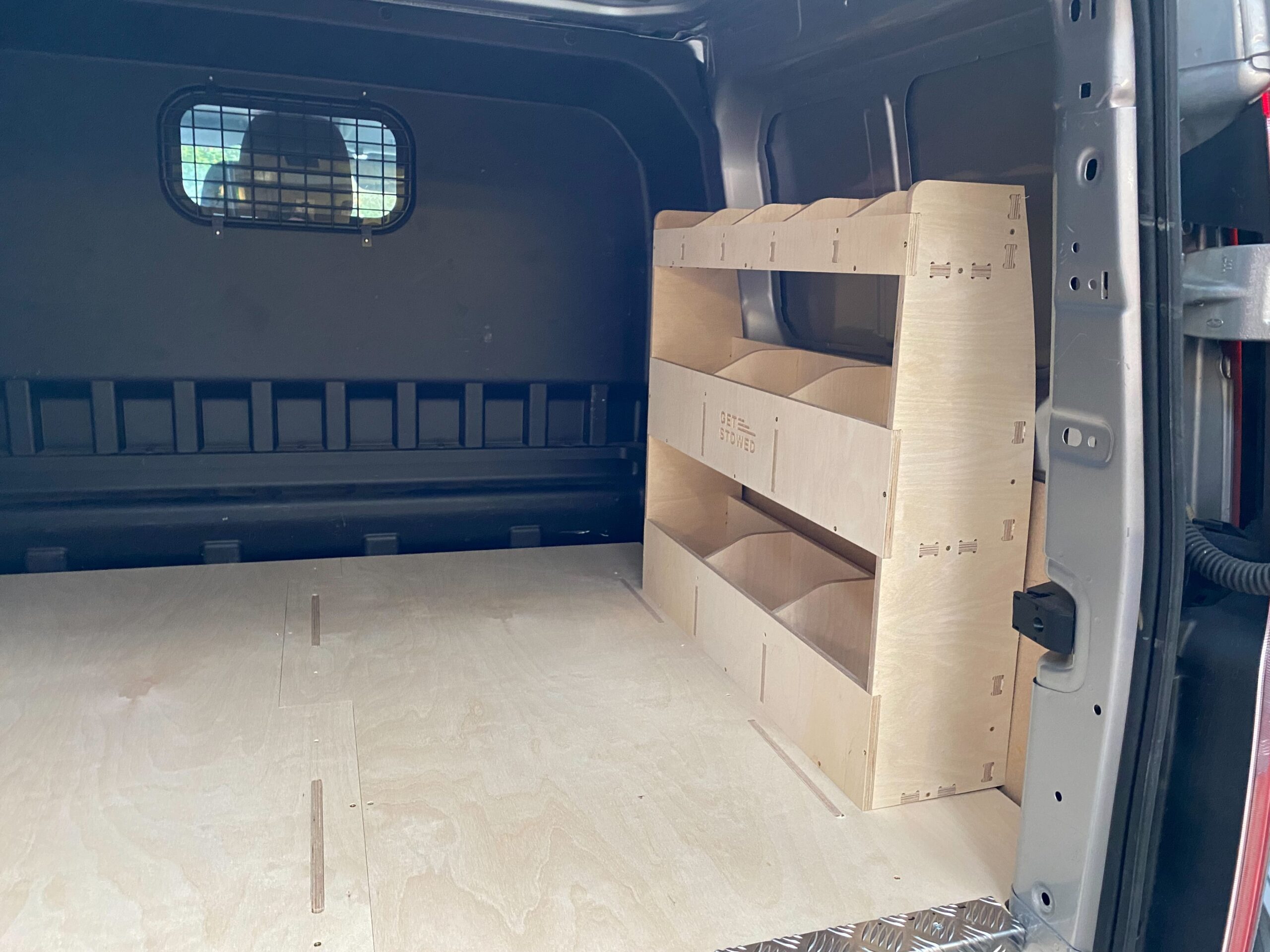 Ford Transit Custom Three Tier Shelving Get Stowed