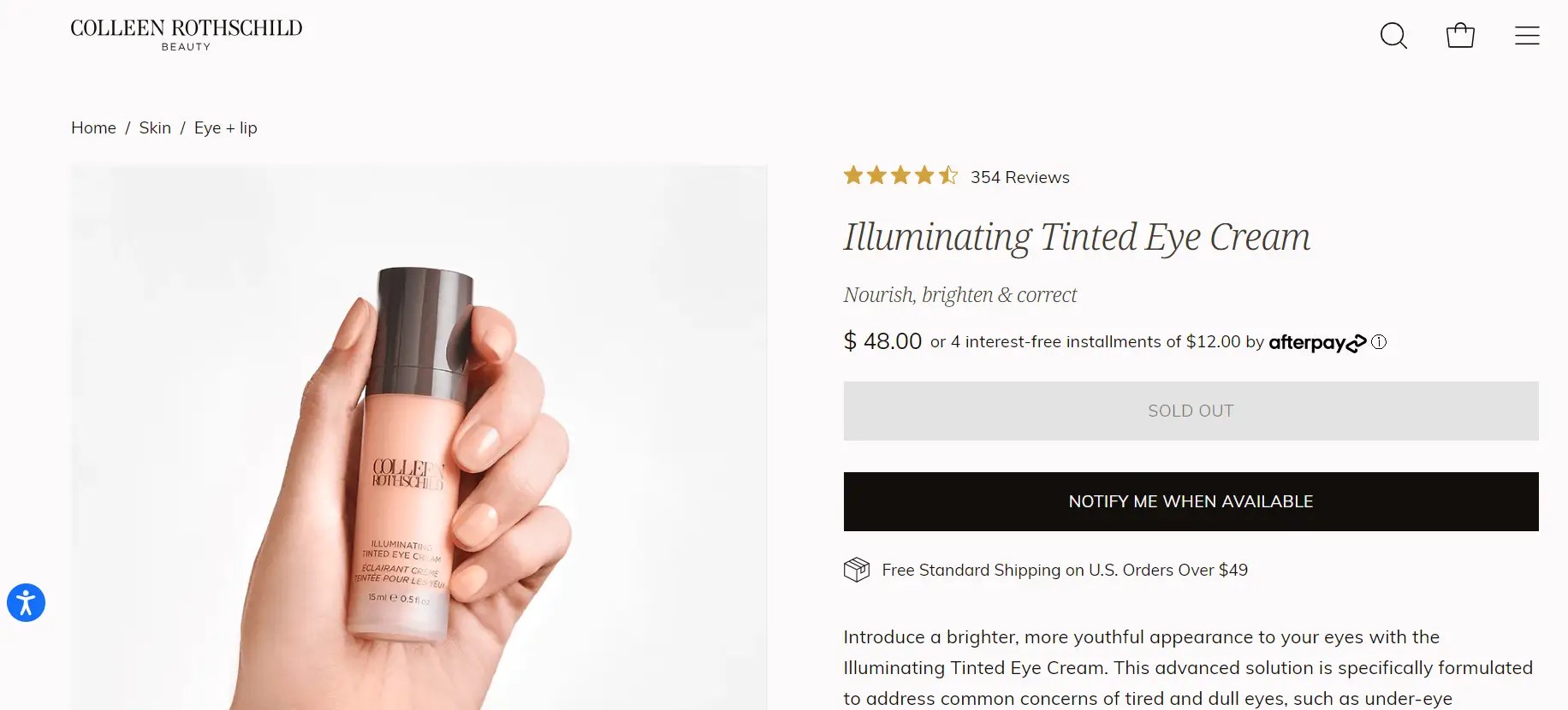 Colleen Rothschild Eye Cream Reviews Is It Worth Trying?