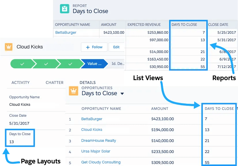 Bucket Field in Salesforce