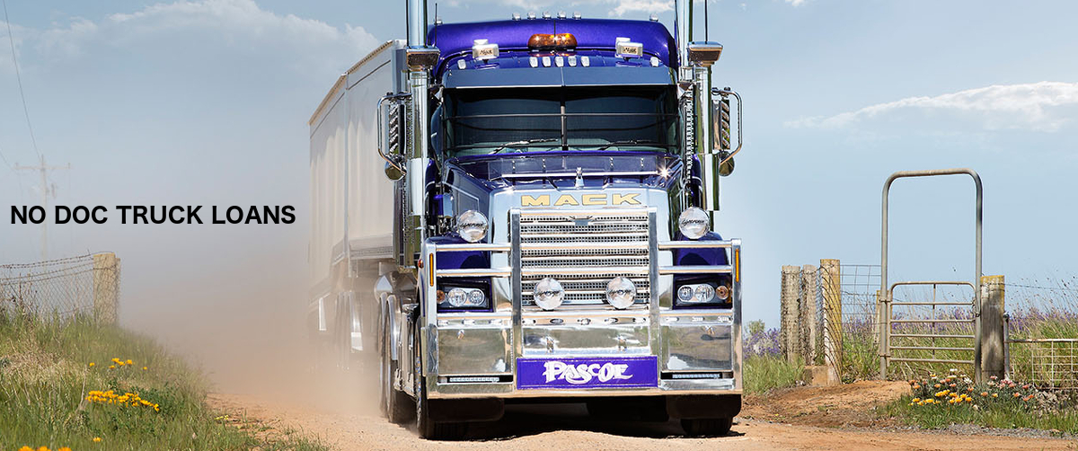 No Doc Truck Loans Get That Truck Loan