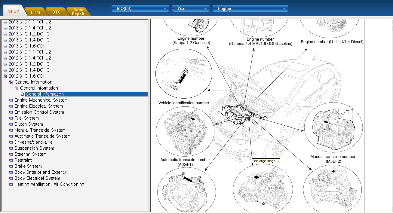 20122013 KIA Rio UB Service Manual