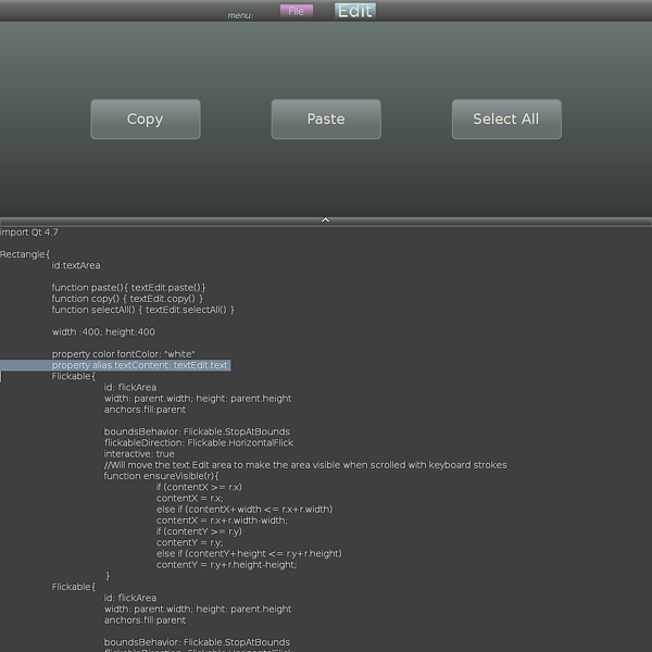 QMLでユーザーインターフェースを作る — Getting started QML programming Japanese