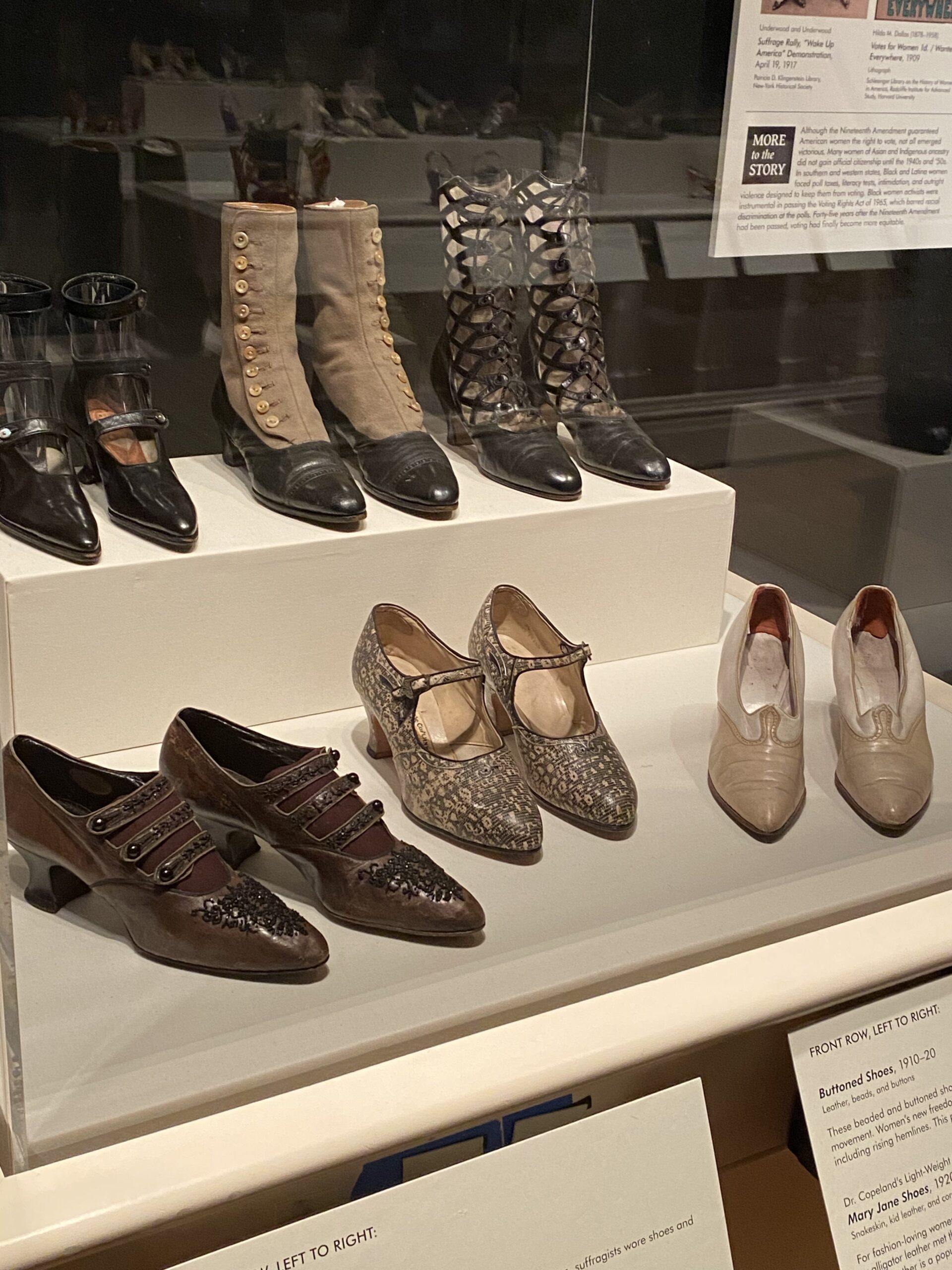 Walk This Way Footwear from the Stuart Weitzman Collection of Historic