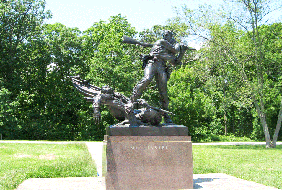 State of Mississippi monument at Gettysburg