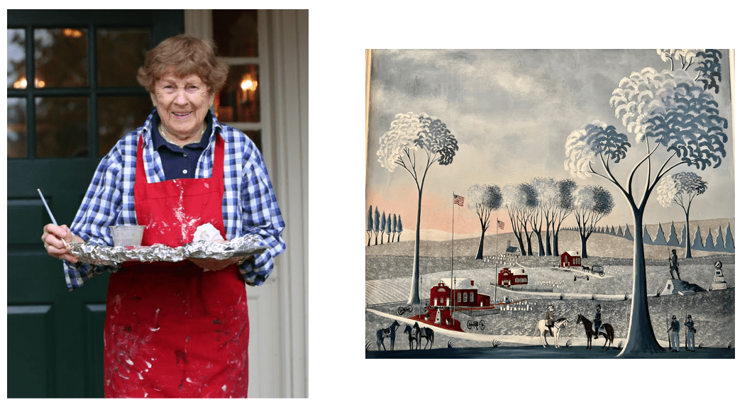 HGAC Honors painter Virginia Jacobs McLaughlin Gettysburg Connection