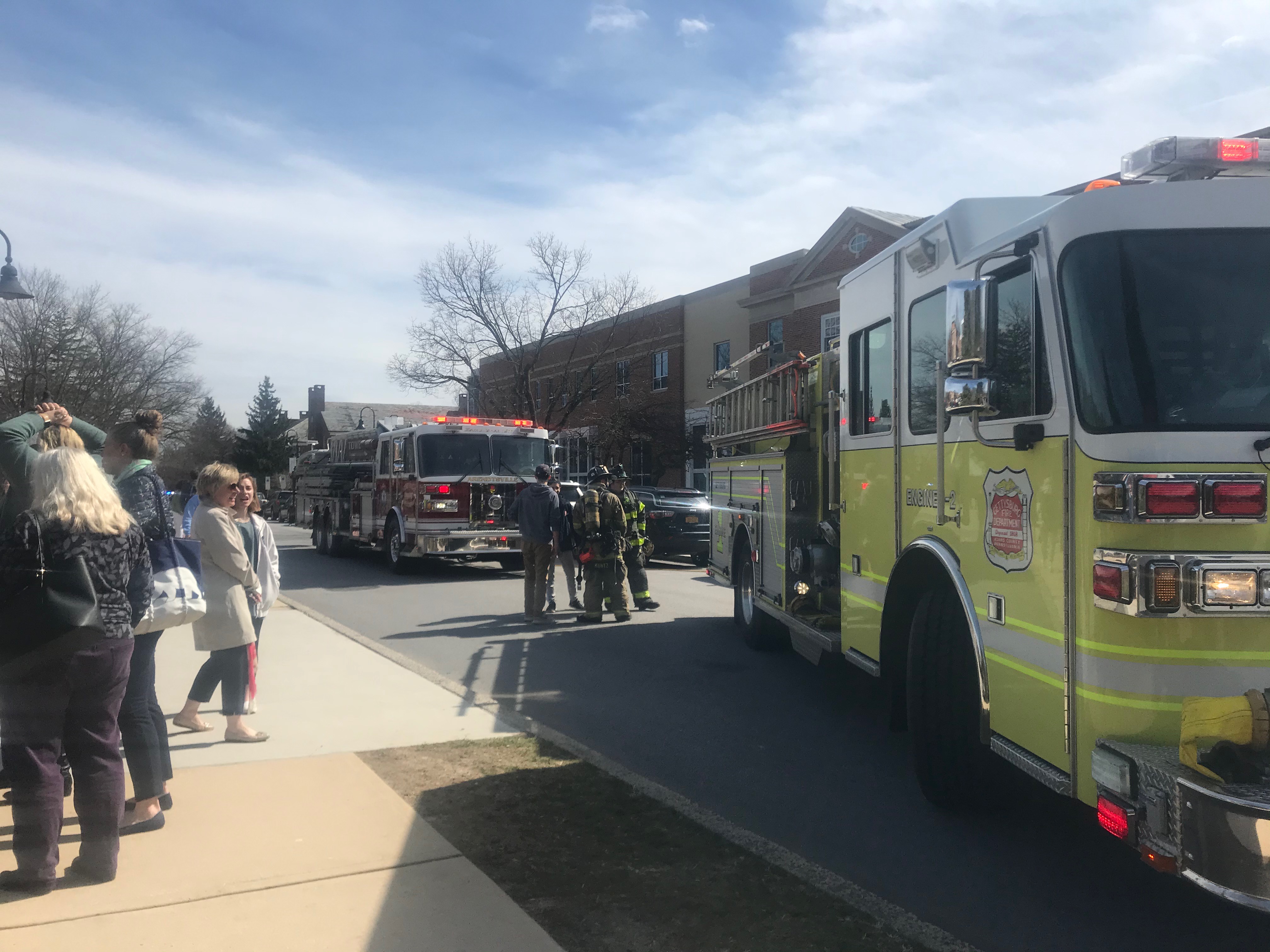 Gettysburg Fire Department Responds to Small Fire in CUB 230 The