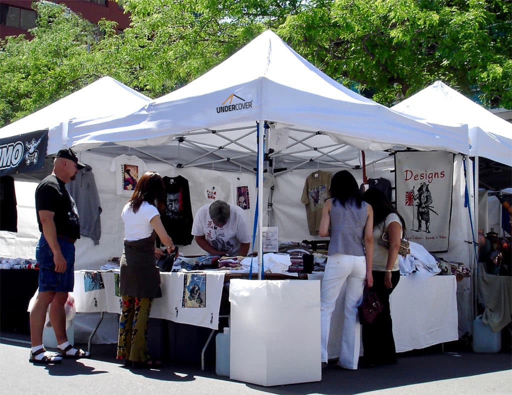 10'x10' Premium UNDERCOVER X2 Commercial Canopy Aluminum Frame (Out