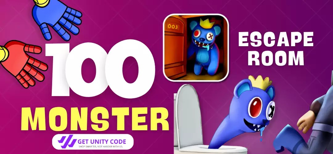 100 Monster Escape Room Unity Source Code Get unity code