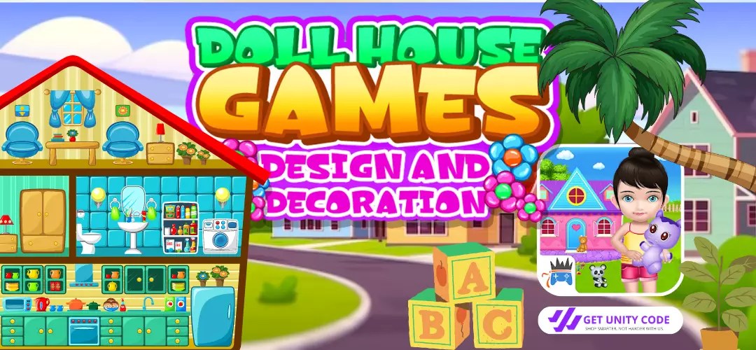 Doll House Decoration Unity Game Source Code Get unity code