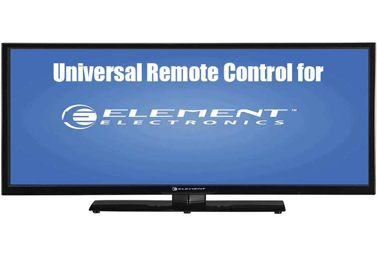 Universal Remote Control for Element TV [Full Element TV