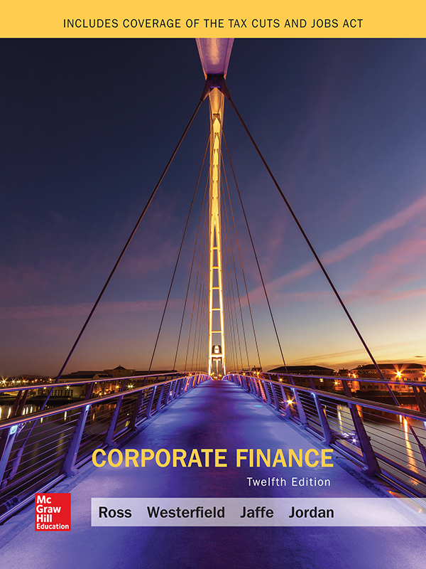 Corporate Finance (12th Edition) Ross/Westerfield/Jaffe/Jordan