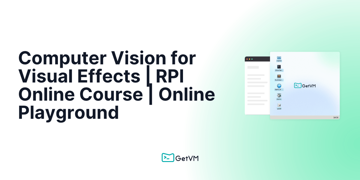 Computer Vision for Visual Effects RPI Online Course Online Playground(02)