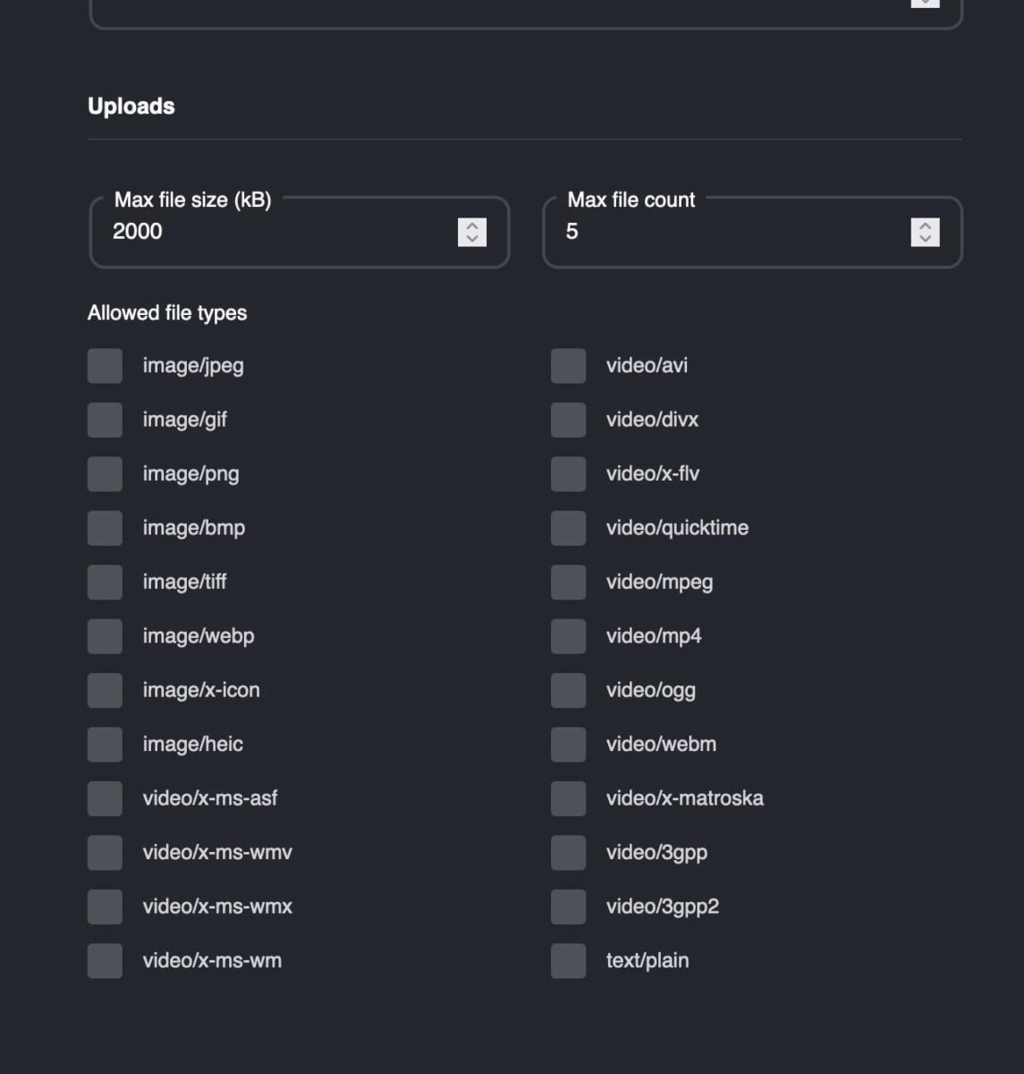 Limited (i.e. No PDF) Options For Deliverable File Types. — VOXEL