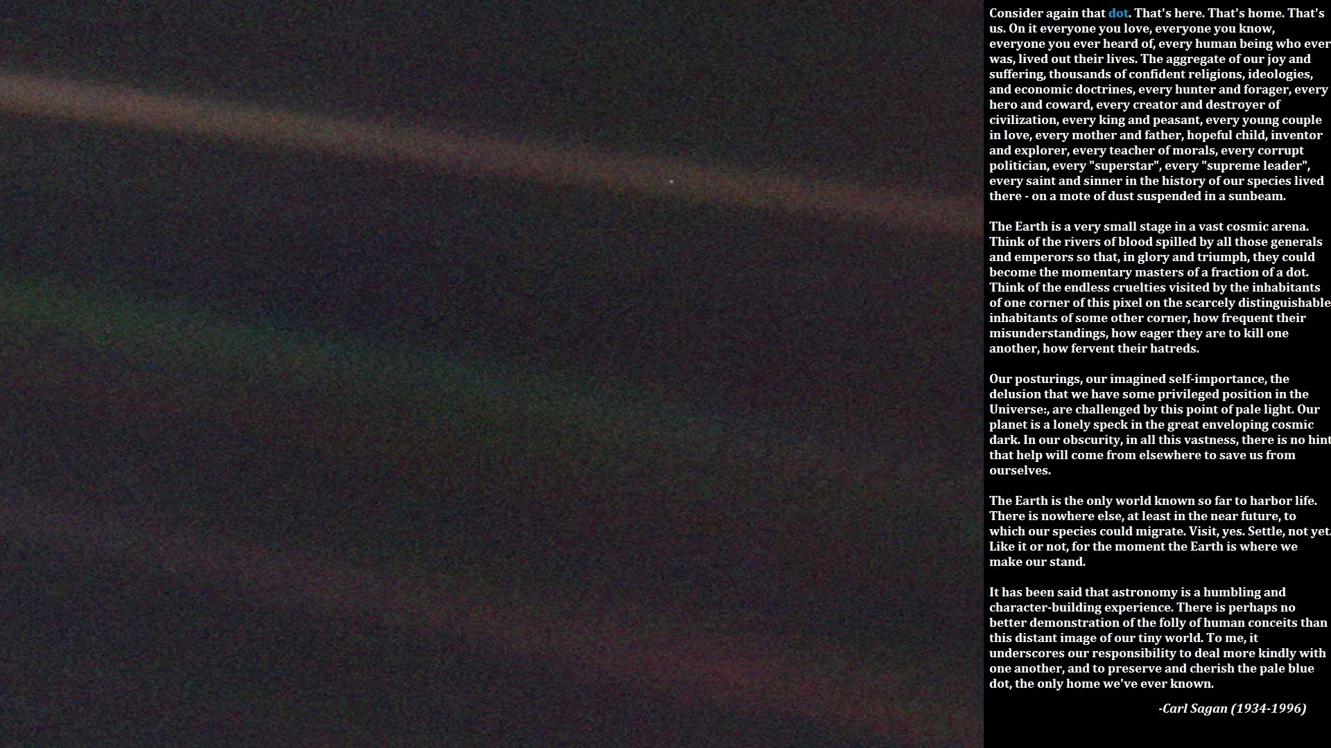 Pale Blue Dot Wallpaper (75+ images)