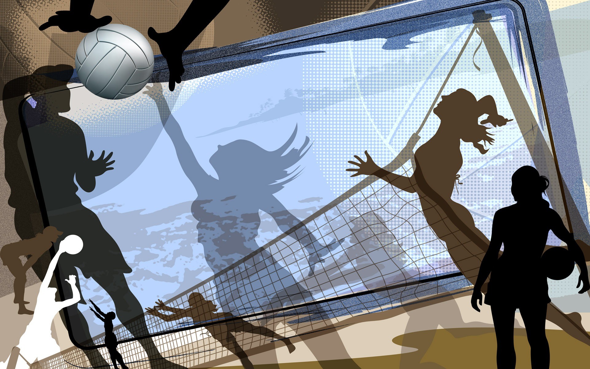 Volleyball Wallpapers and Backgrounds (59+ images)