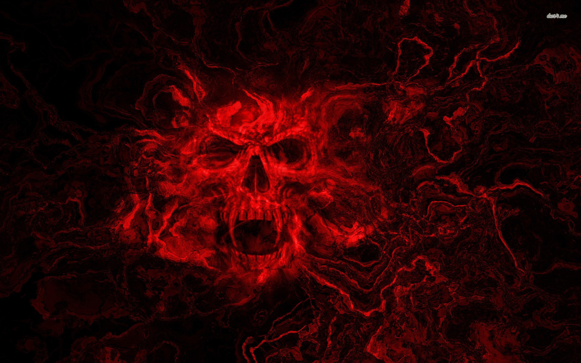 Skull and Flame Wallpaper (62+ images)