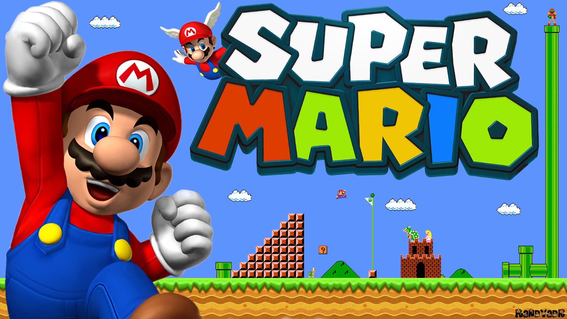 Super Mario Wallpaper 1920x1080 (65+ images)