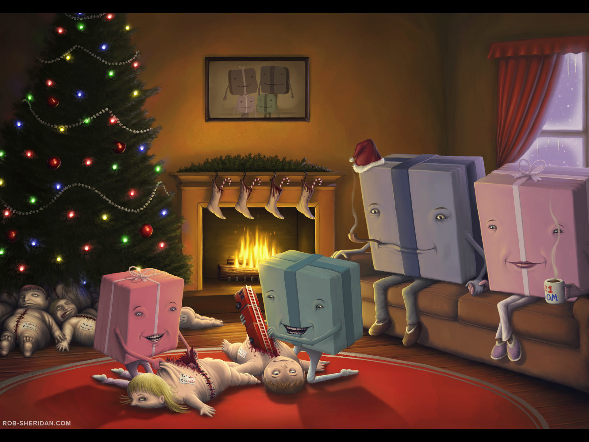 Scary Christmas Wallpaper (65+ images)