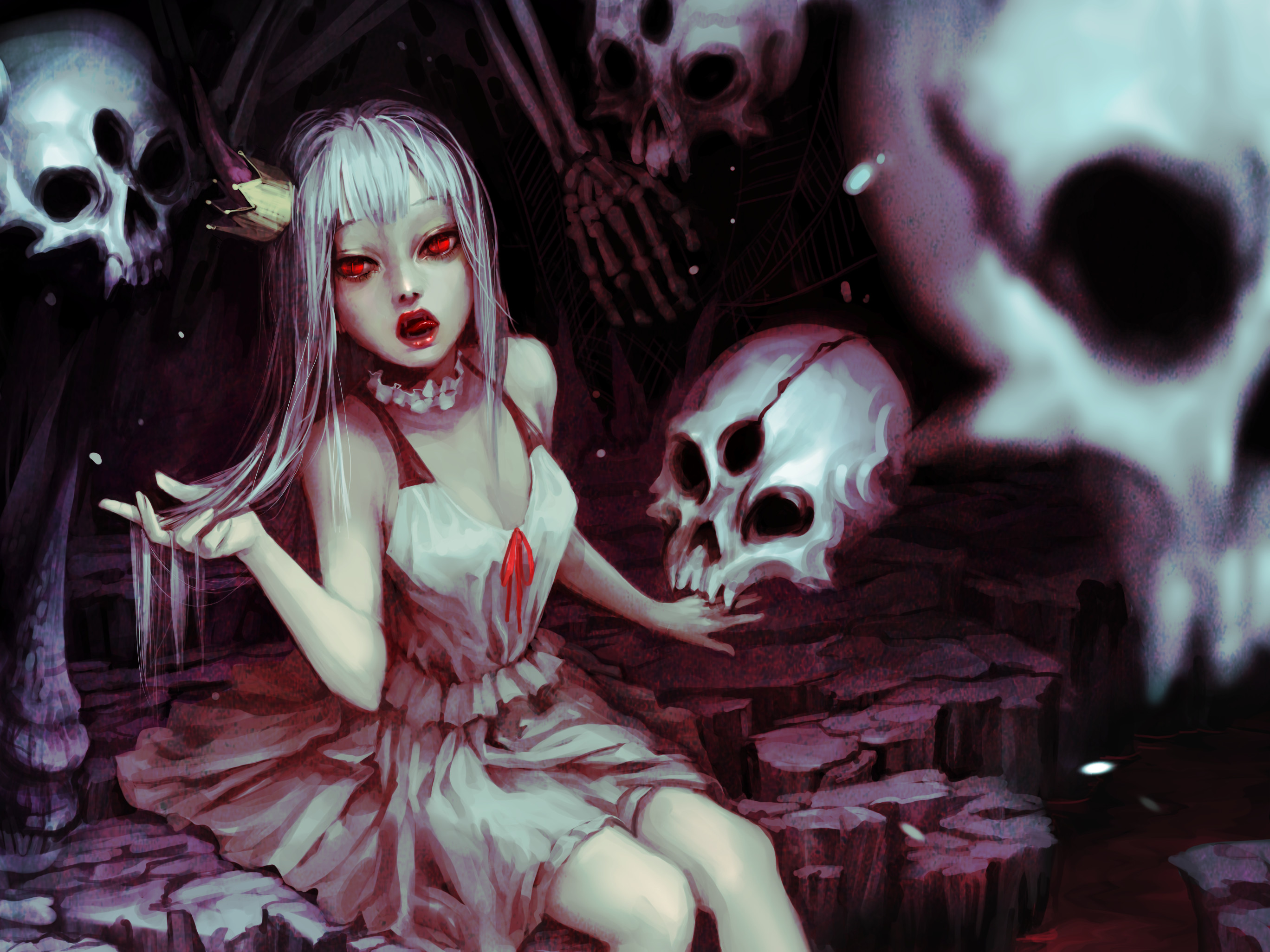 Anime Vampire Girl Wallpaper (70+ images)