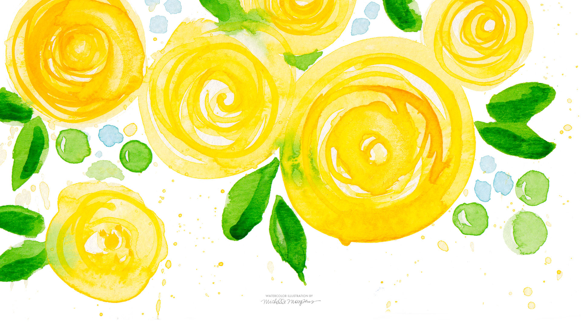 Watercolor Flowers Wallpaper (51+ images)