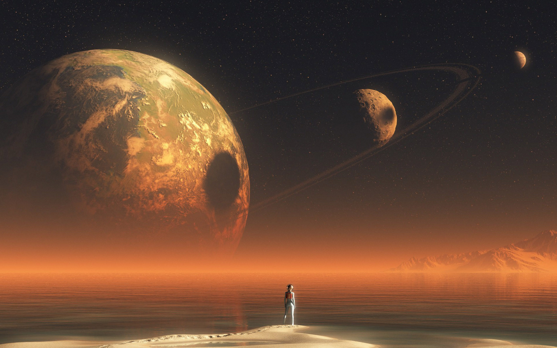 Space Alien Wallpaper (74+ images)