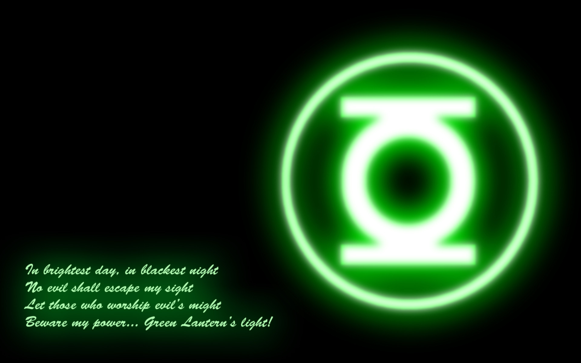 Green Lantern Oath Wallpaper (68+ images)