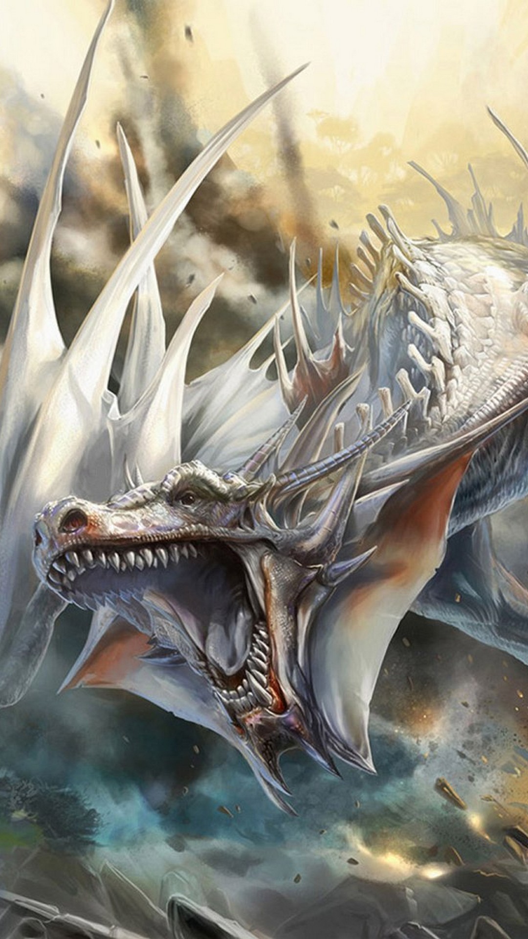 White Dragon Wallpaper (76+ images)