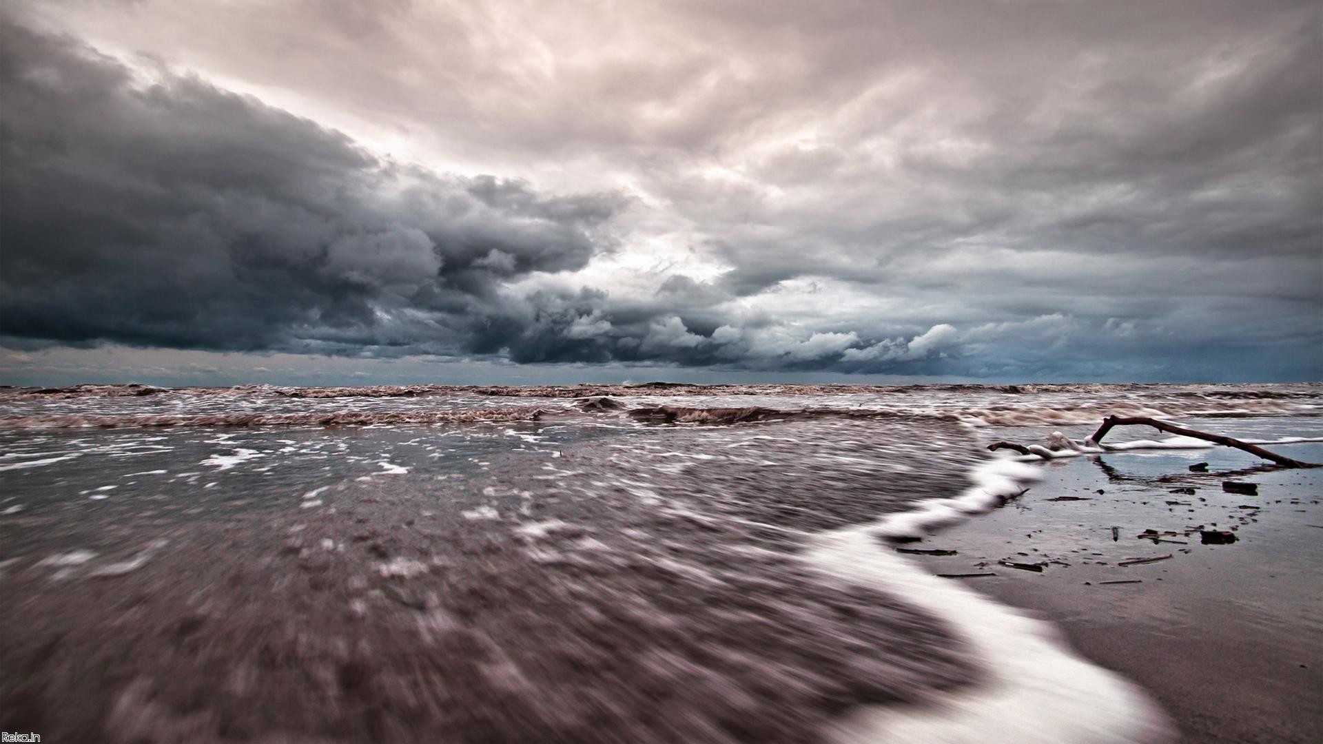 Stormy Beach Wallpaper (44+ images)