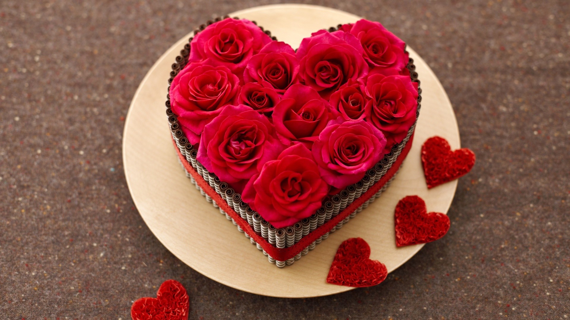 Red Rose Heart Wallpaper (53+ images)