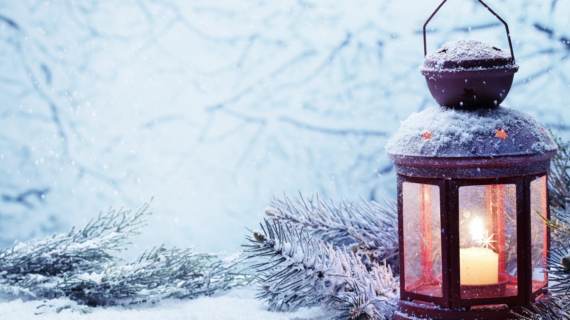 Snowy Christmas Scenes Wallpaper (48+ images)