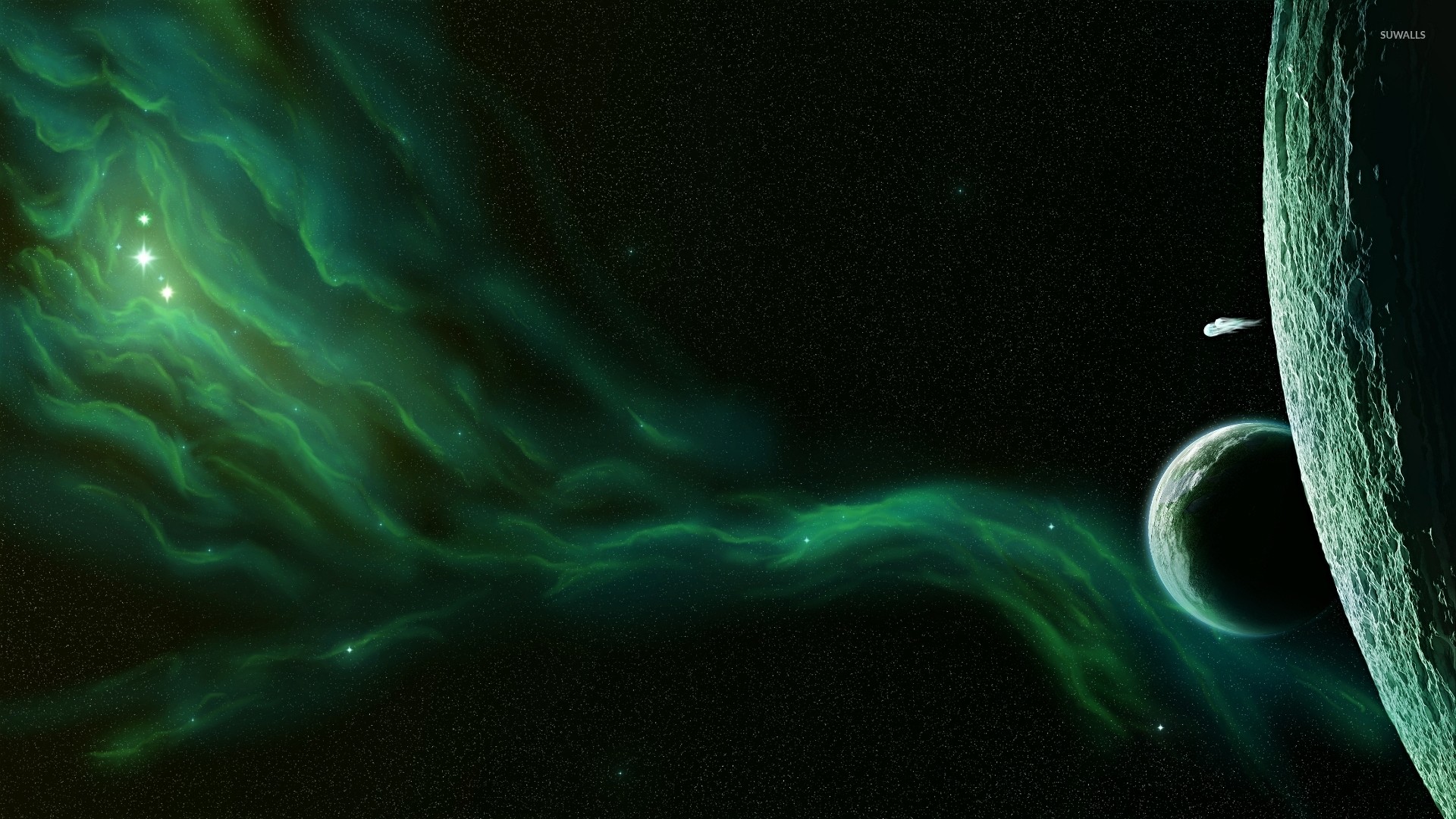Green Nebula Wallpaper (65+ images)