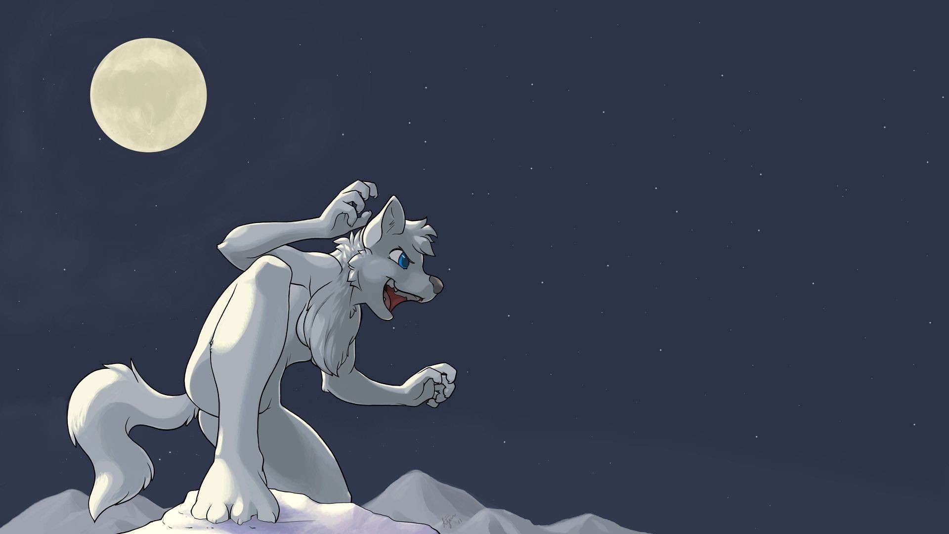 Furry Wolf Wallpaper (75+ images)