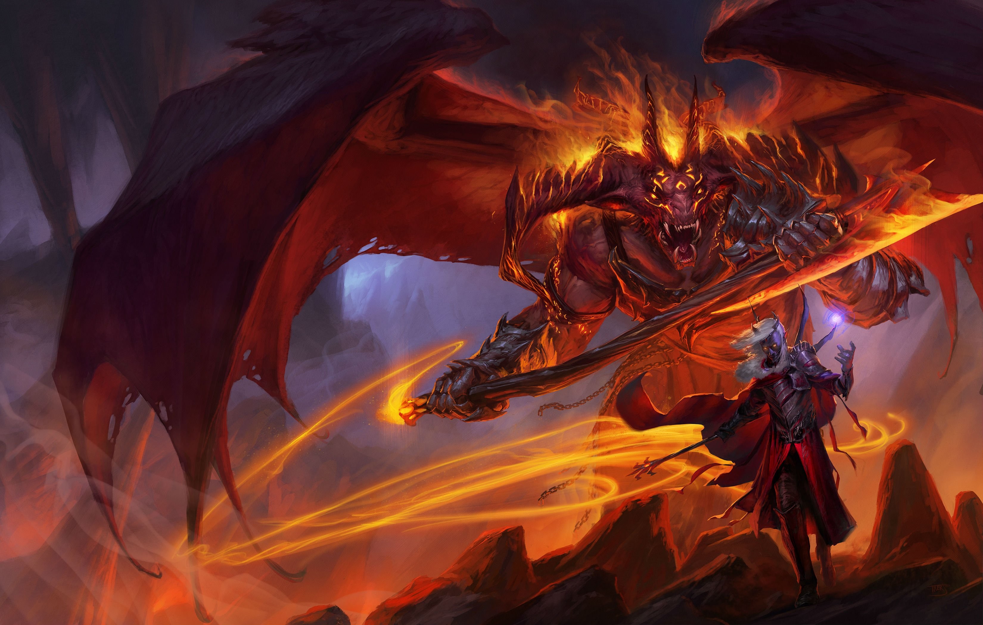Red Dragon Gaming Wallpaper (82+ images)