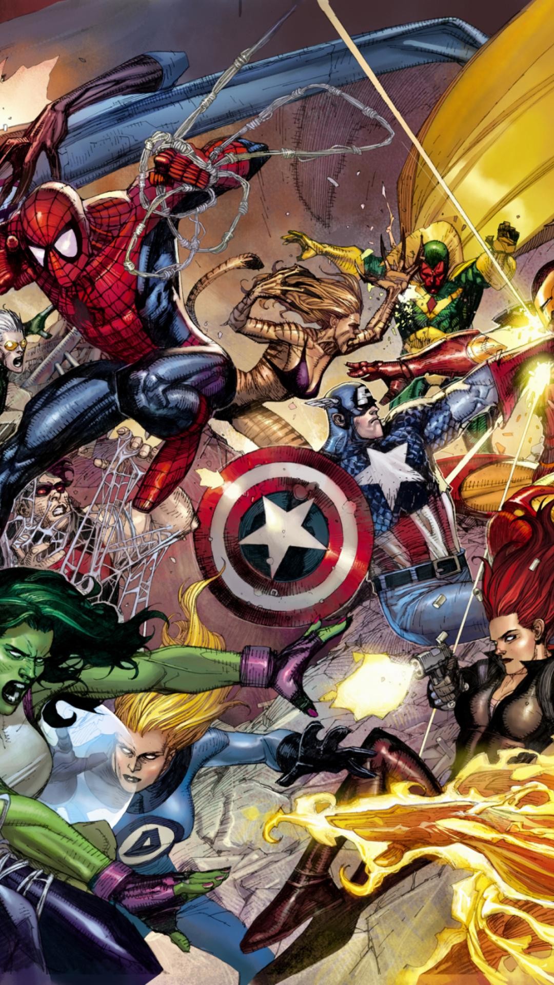 Marvel iPhone Wallpaper (87+ images)