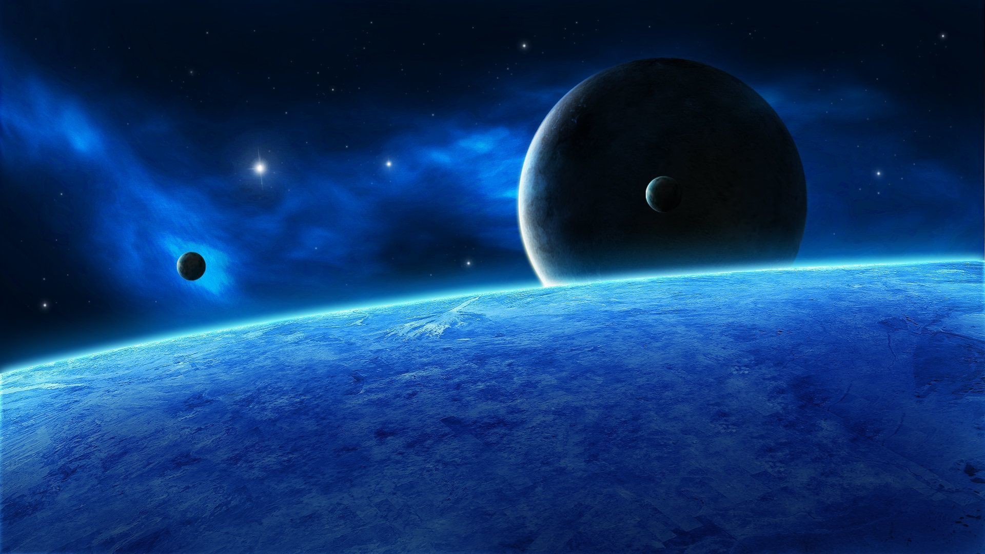 Blue Space Wallpaper (75+ images)